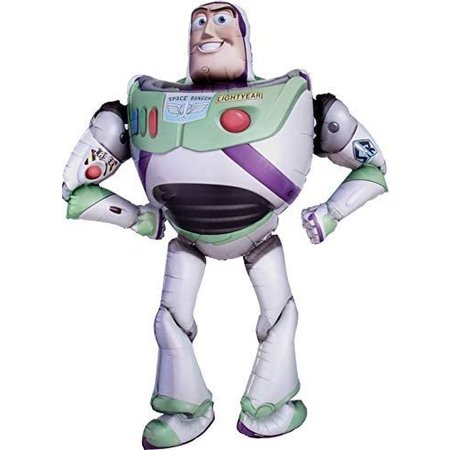 LOONBALLOON 62in. Buzz Lightyear-Theme Giant Walker Balloon Cartoons Movie Character Balloons LB-4210